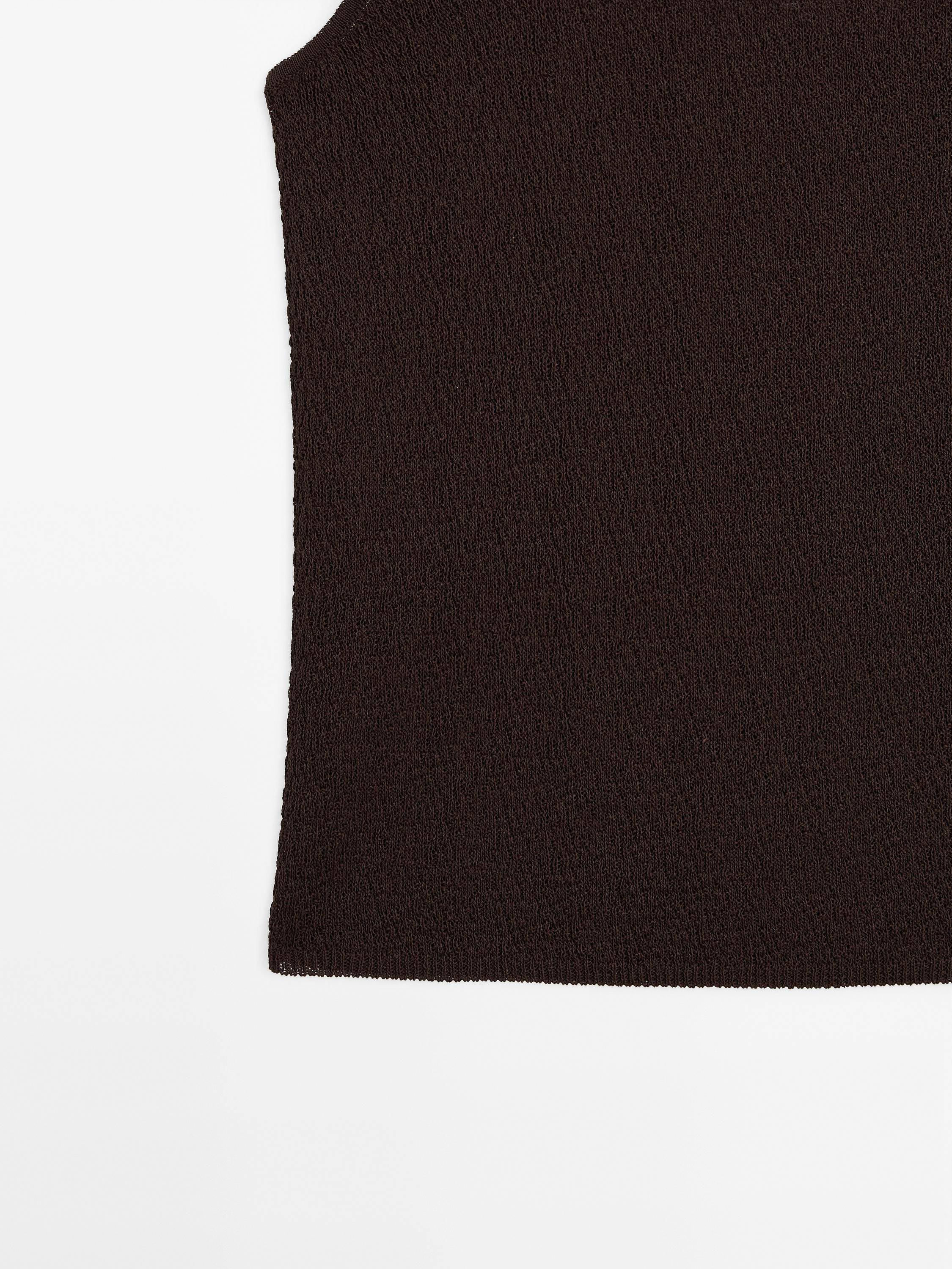 Débardeur fluide en maille